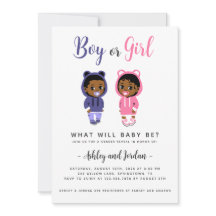 Sexo Revele Convite Legal Bebês Negros