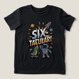 SEXtacular - T-shirt de aniversário de 6 para cria