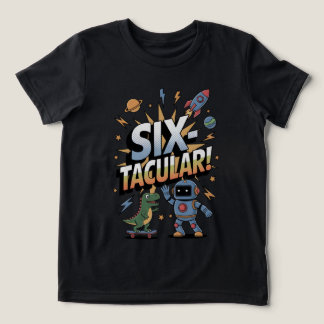 SEXtacular - T-shirt de aniversário de 6 para cria