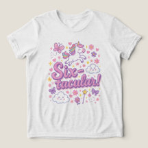SEXtacular - T-shirt de aniversário de 6 para cria
