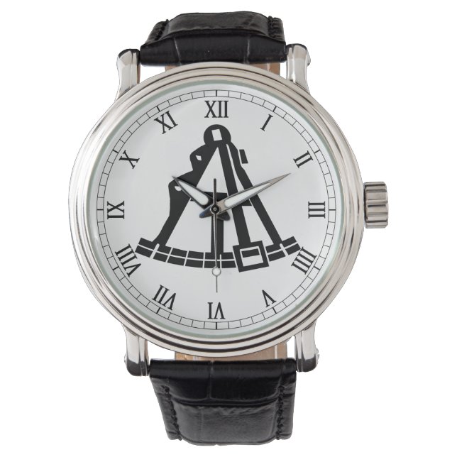 Sextant num relógio (Frente)