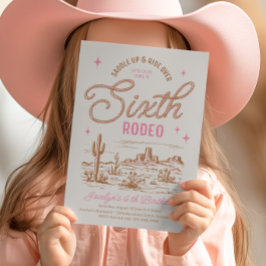 Sexto Convite de Aniversário do Rodeio