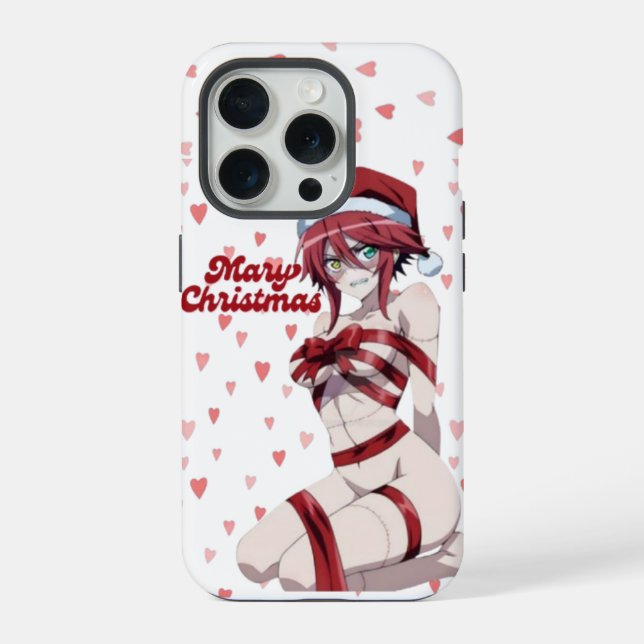 Sexy Santa Marry Cristmas Wrapped Anime Girl (Verso)
