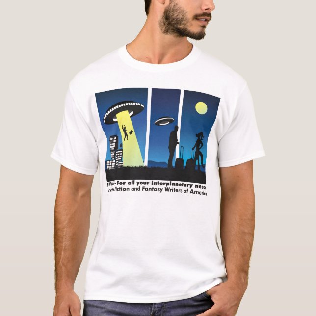 SFWA -- T-shirt interplanetário (Frente)
