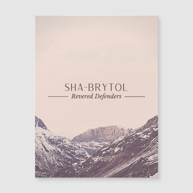 Sha-Brytol Magnet (Frente)