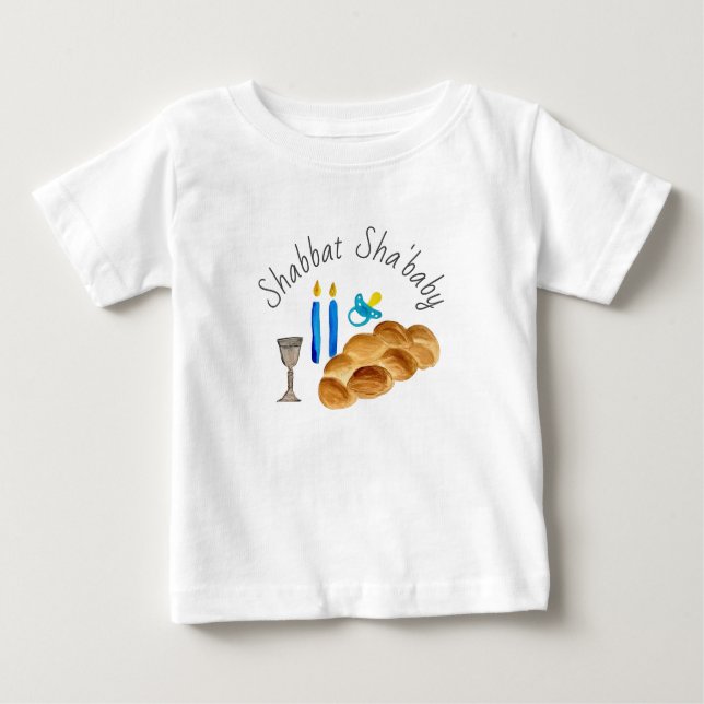 Shabbat Sha'Baby T-Shirt (Frente)