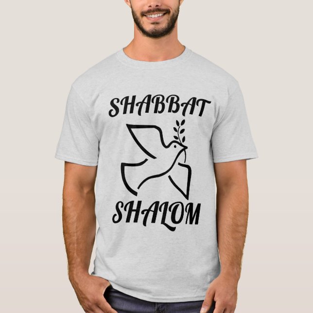 SHABBAT SHALOM T-SHIRTS (Frente)