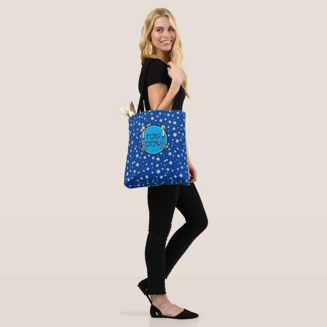 Shabbat Shalom Tote Bag (No(a) Modelo)