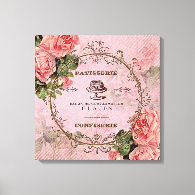 ShabbyVintageRoses2 - Canvas (Frente)