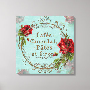 ShabbyVintageRoses - Canvas