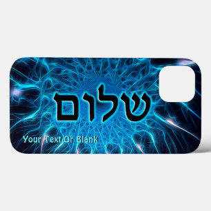 Shalom Na capas de iphone Fractal Azul De Cascata