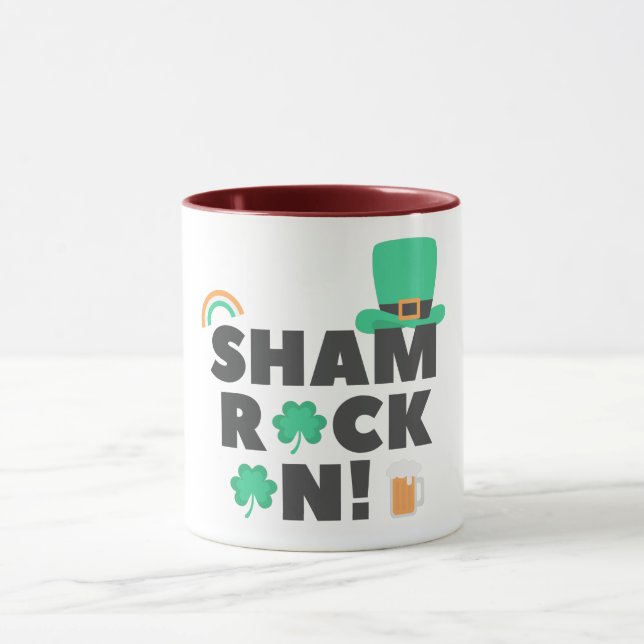 "SHAM ROCK N!" DOIS TOM. CANECA (Centro)