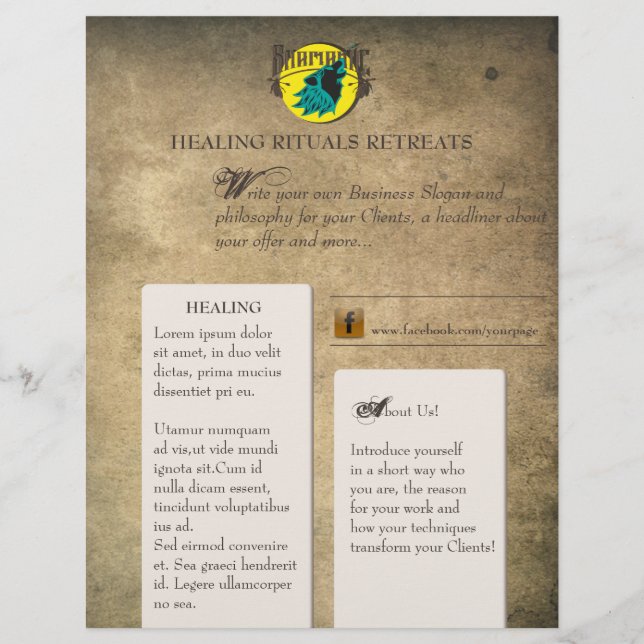 SHAMANIC - Folheto (Frente)