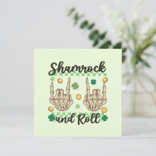 Shamrock and Roll - Mão esquelética
