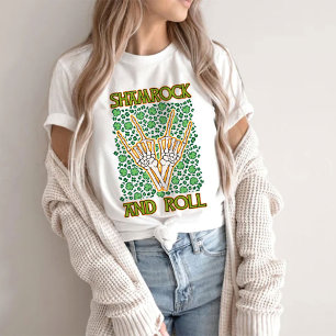 Shamrock And Roll, Pattrick's Day T-Shirt