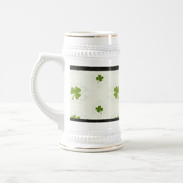 SHAMROCK BEER CANECA DE CERVEJA MUG (Esquerda)