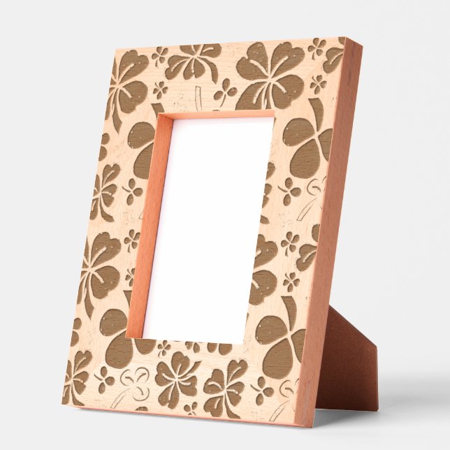 Shamrock Clover Pattern Four Leaves (Left)