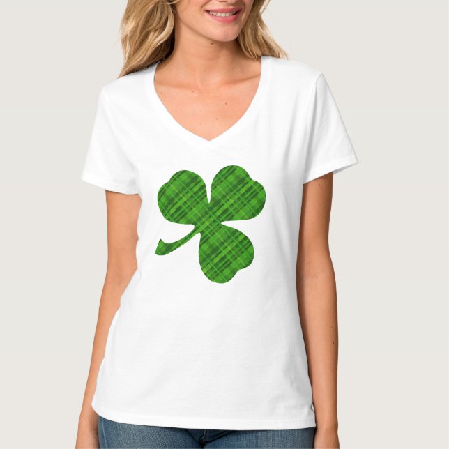 Shamrock Women's Bella 3/4 Capa Raglan T-Shirt (Frente)