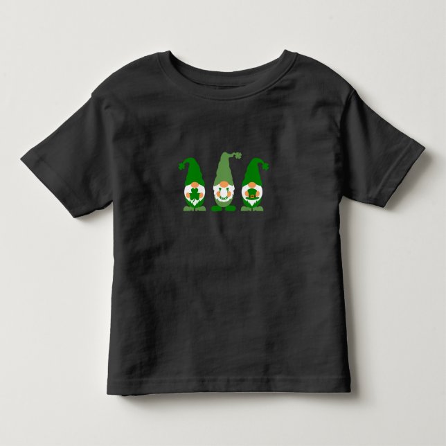 Shamrocks - Símbolo da camiseta de Toddler com sor (Frente)