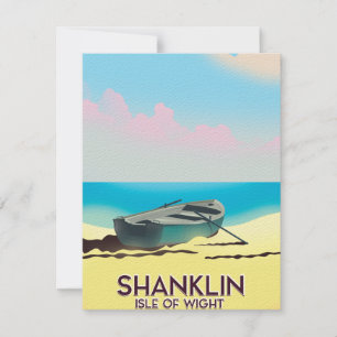 Shanklin, Ilha de viagens vintage de Espada