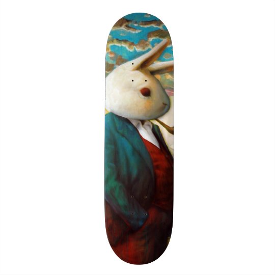 Shape De Skate 18,4cm Rei branco Costume Pro Slider Embarque da rua do