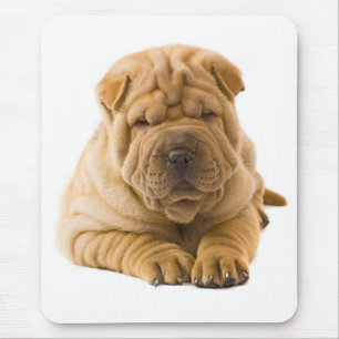 Shar Chinês Pei Cão Cachorro Adorava Mousepad