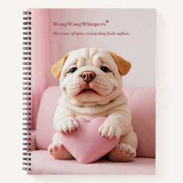 Shar Pei Puppy – Sweet Embrace by WangWang