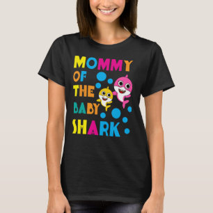 Shark Birthday Cita Engraçado B-day Mãe T-Shirt