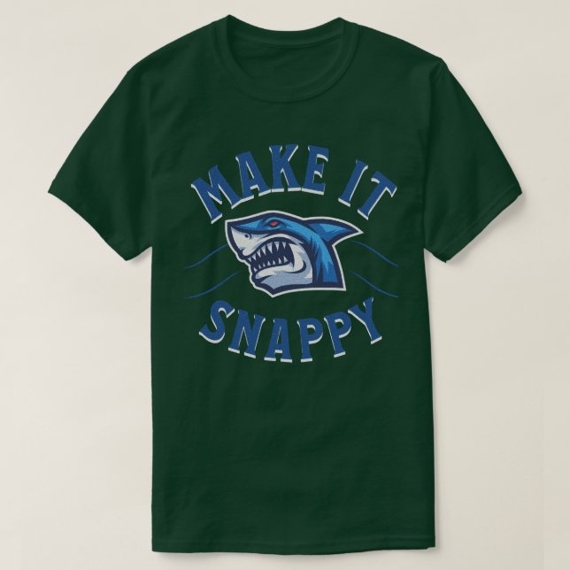 Shark Make It Snappy Pullover  (Frente do Design)