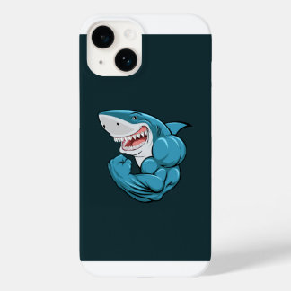 "Shark Mode On – Fierce Ocean Predator Phone Case"