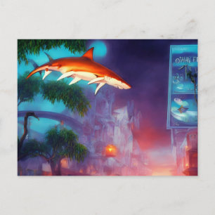 Shark no Cartão Postal do Céu