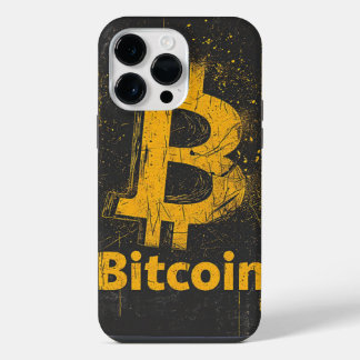 Shattered Bitcoin Logo Crypto Blockchain Design