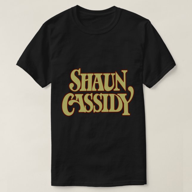 Shaun Cassidy Classic T-Shirt (Frente do Design)