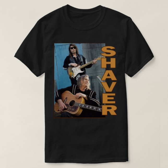 Shaver Billy Joe &amp; Eddy Classic T-Shirt (Frente do Design)