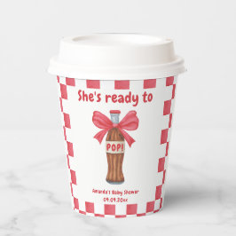 She is Ready to Pop Soda Bottle Baby Shower