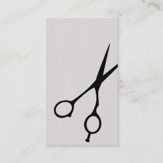 Shears Barber/Cosmetologista Cartão de visita (Pre