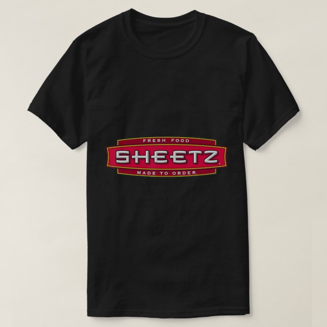Sheetz New comida T-Shirt (Frente do Design)