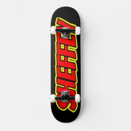 Sheffey Red Quic Fonts Skate Andar