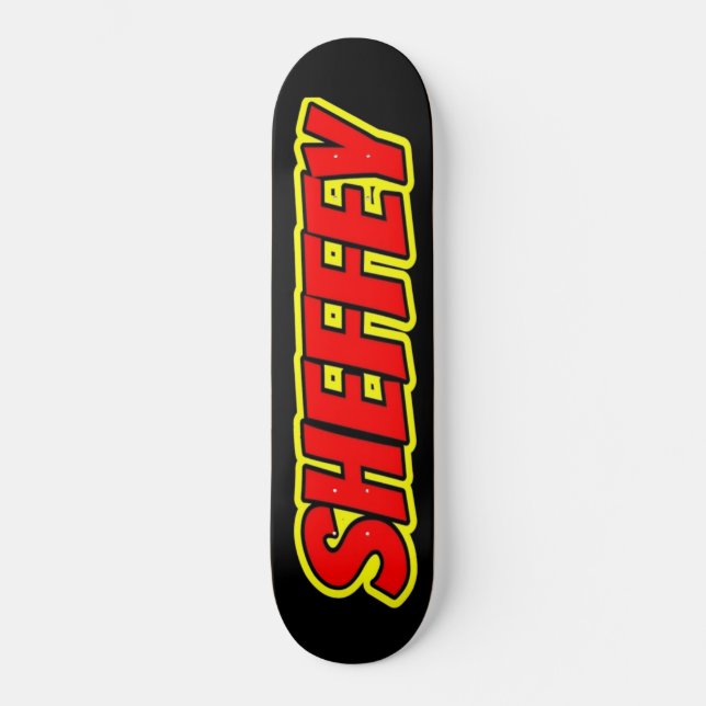 Sheffey Red Quic Fonts Skate Andar (Frente)