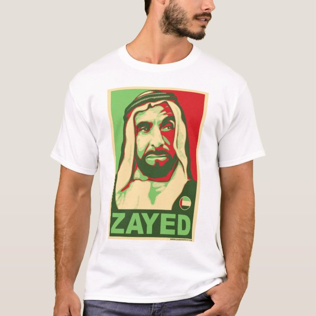 Sheikh cabido Zayed Camisa (Frente)