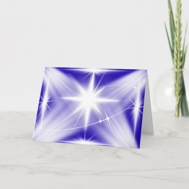 Shekinah Glory - Cartão de Saudação de Estrela de  (Frente)