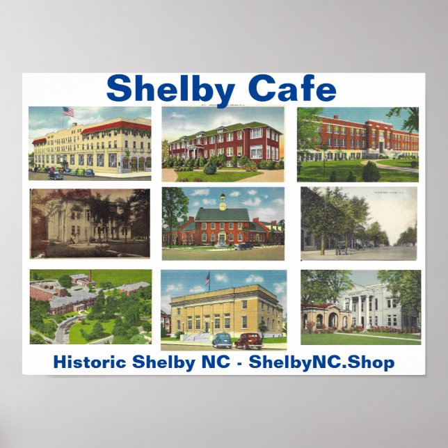 Shelby Cafe Poster (Frente)