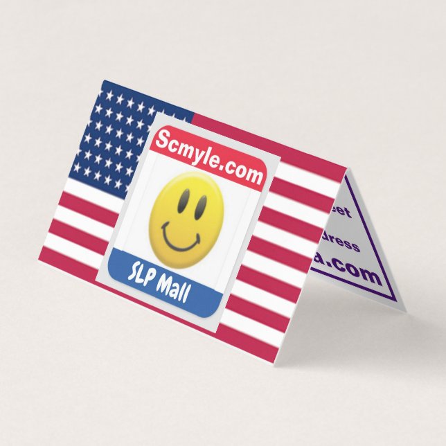 Shelby Folded Cartão de visita (Frente)