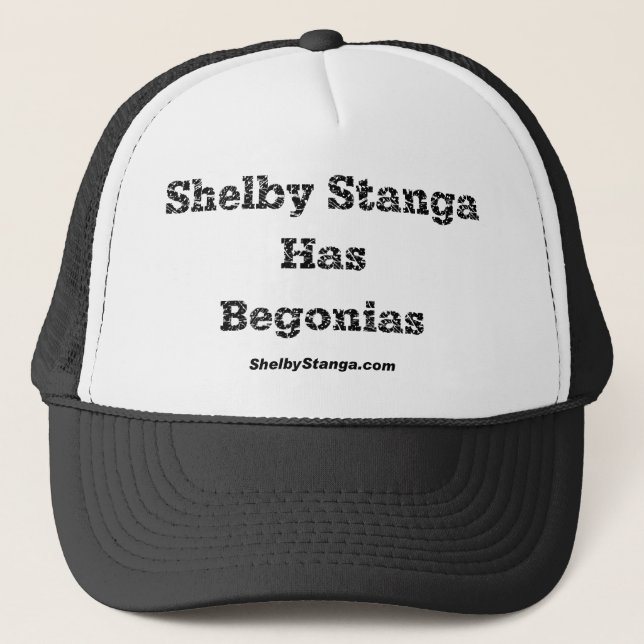 Shelby Stanga tem o boné das begónias (Frente)
