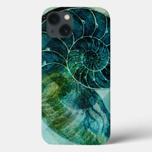 Shell do Conch de Turquesa Espiral