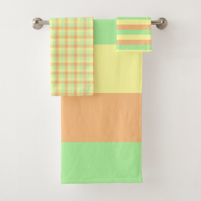 Sherbet Coordena o conjunto de toalhas (Insitu)