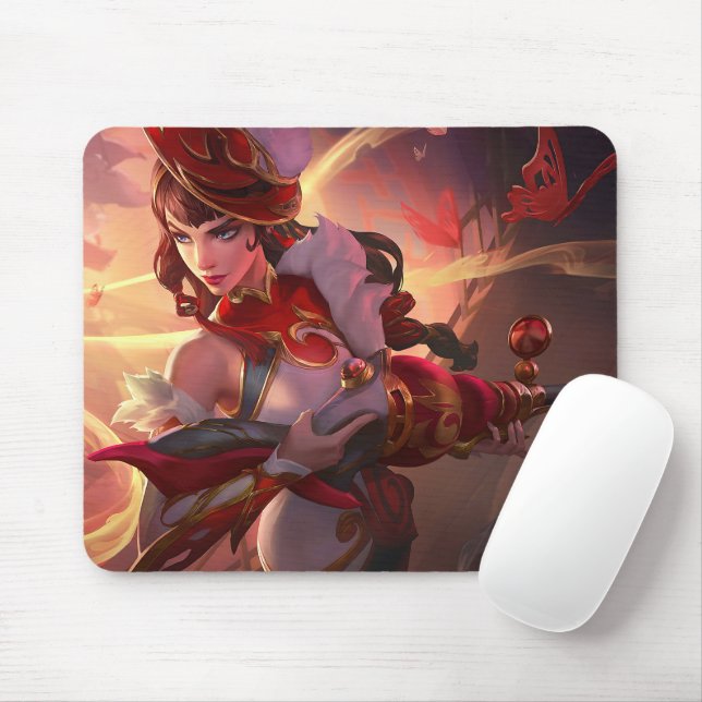 Sheriff Gaming Mousepad | Fanart pad do atirador E (Com mouse)