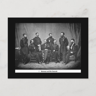 Sherman e seu cartão postal geral