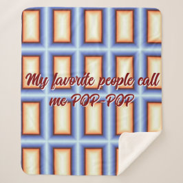 Sherpa As minhas pessoas preferidas chamam-me cobertor po