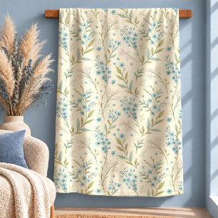 Sherpa Charmoso Cobertor Cottagecore Floral Meadow Ar